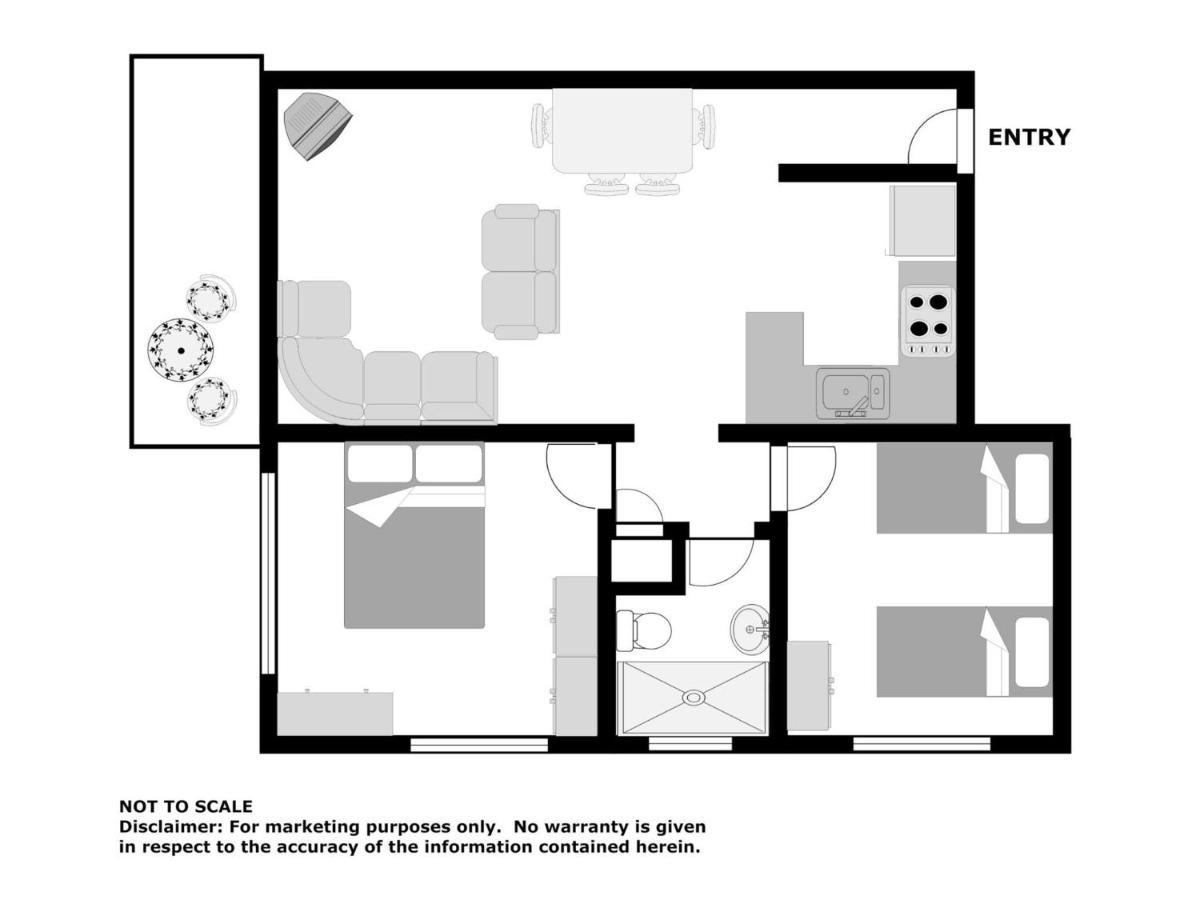 Ferienwohnung Bella Vista Unit 3 19 Shoal Bay Road Exterior foto